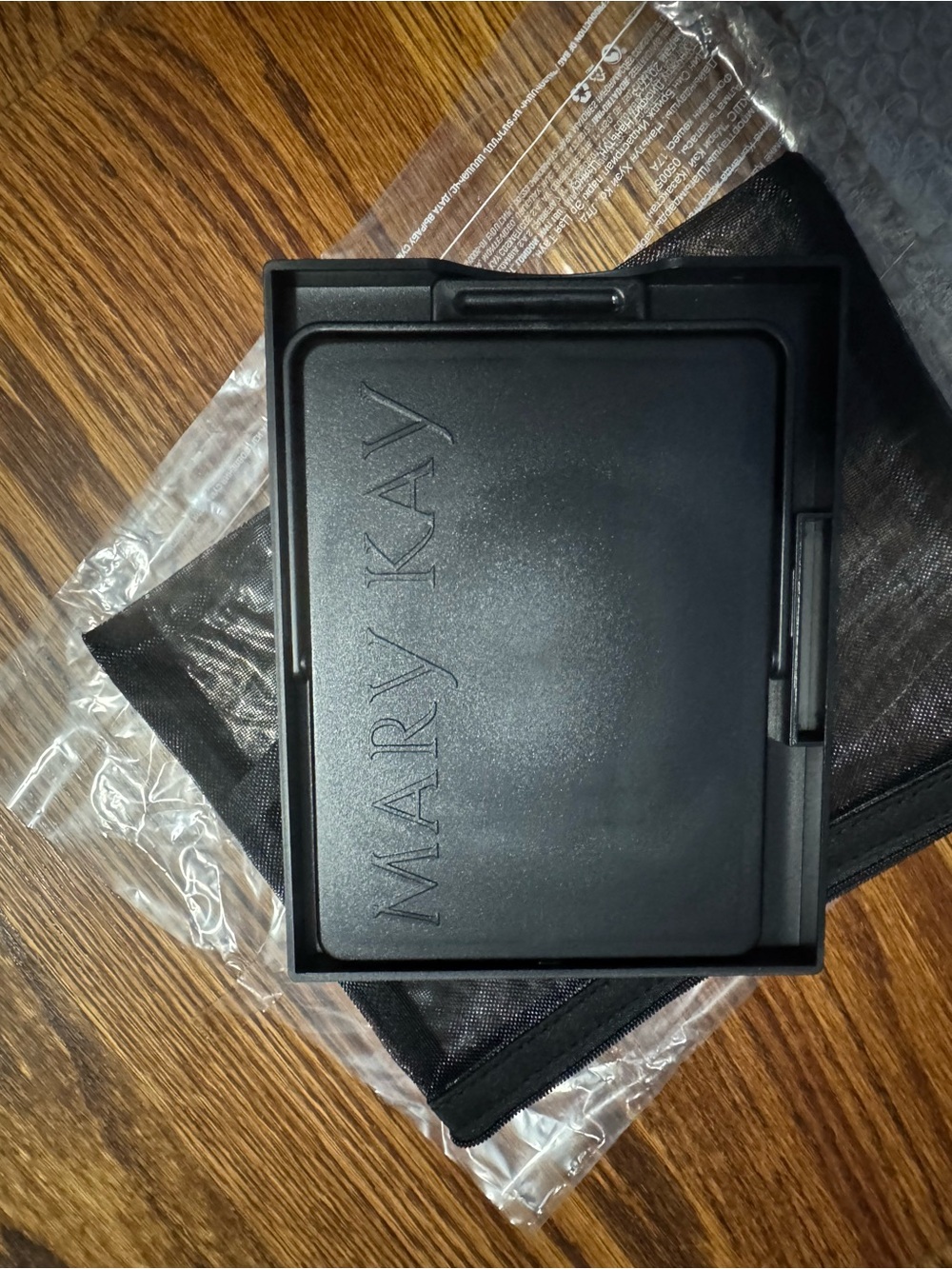 Mary Kay Black Sleek Makeup Compact Case